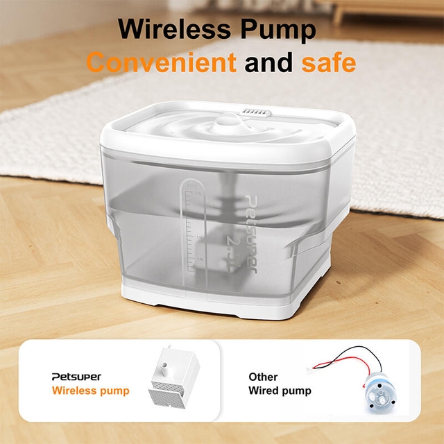 Petsuper Smart Pet Drinking Fountain PW03 White