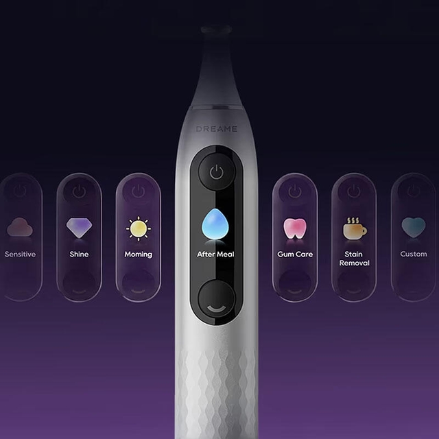 Dreame E10F Sonic Vibration Electric Toothbrush 2 heads included Silver