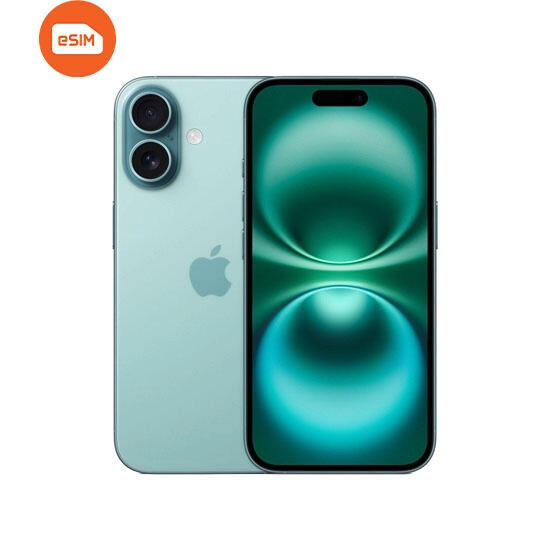 Apple iPhone 16 e-SIM Only | 128GB Teal