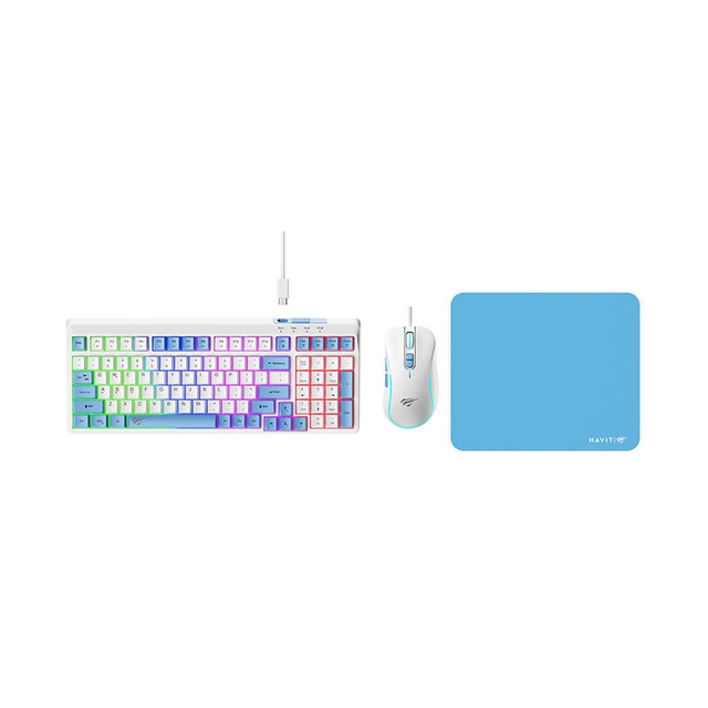 Havit KB897CM Gaming Keyboard White/Blue