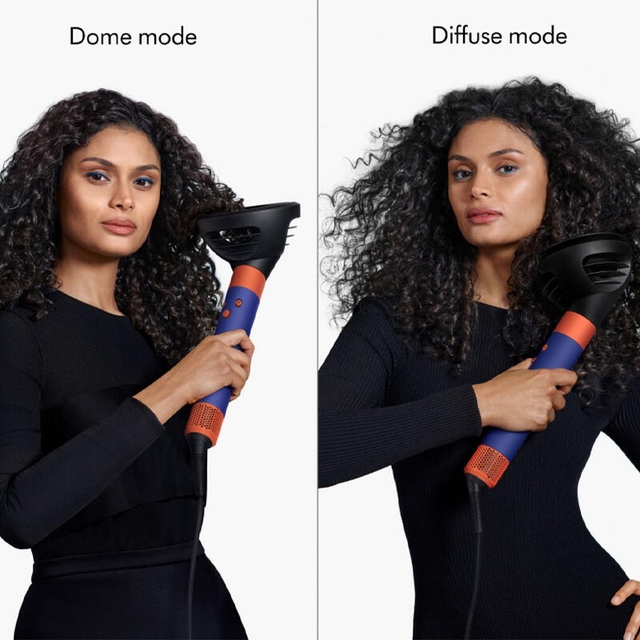Dyson Airwrap HS08 Complete Long with Diffuser-Wide-tooth comb with Gift Box VnBu/TZ