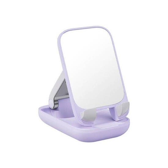 Baseus Seashell Series Folding Phone Stand with Mirror B10551501511-00 Purple