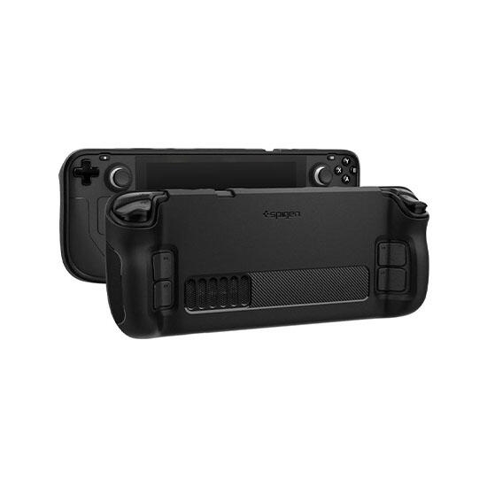 Spigen Thin fit With Kick Stand For Steam Deck OLED ACS06040 Black