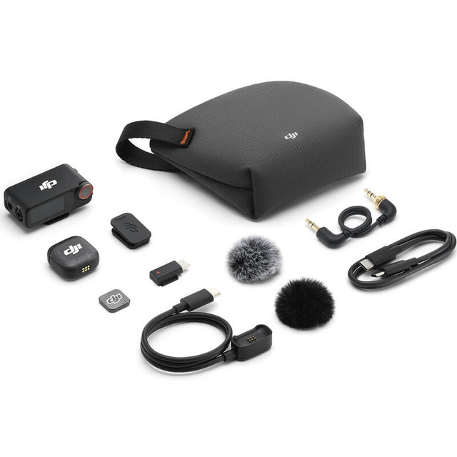 DJI Mic 3 1 TX Plus 1 RX Grey