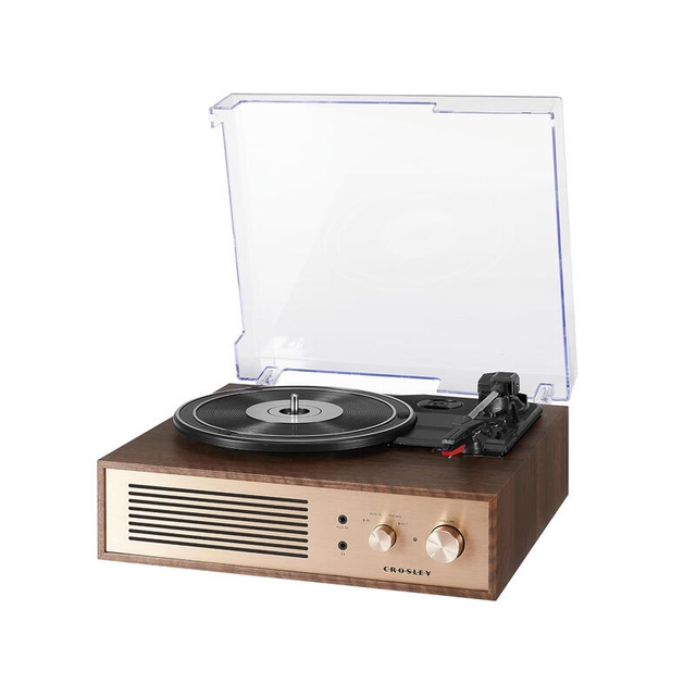 Crosley Miles Record Player Walnut