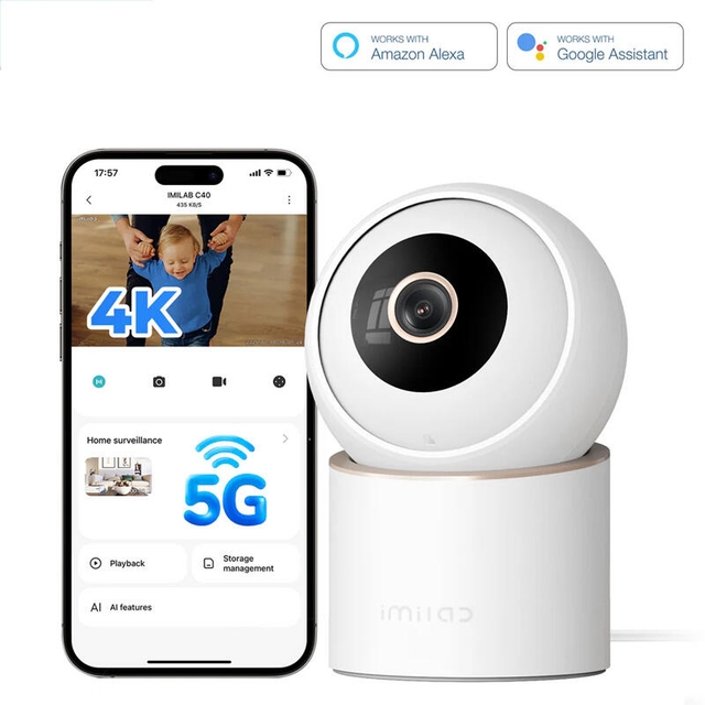 Xiaomi IMILAB C40 Home Security Camera CMSXJ112A White