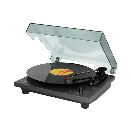 Lenco LS-10 turntable with built-in speakers Black
