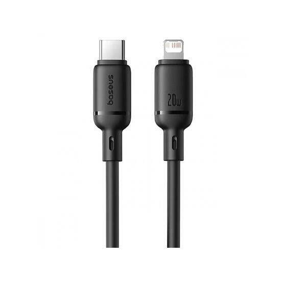 Baseus Silky Series Fast Charging Cable Type-C to Lightning 20W 2m P10377700113-01 Black