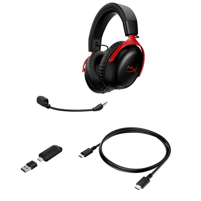 HyperX Gaming Headset Cloud 3 S A59Z0AA Black/Red