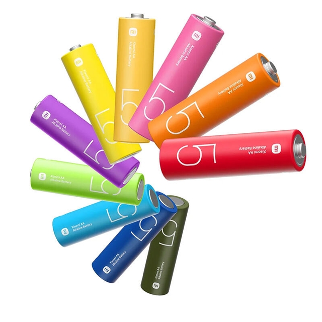 Xiaomi AA Rainbow Batteries 10 Count