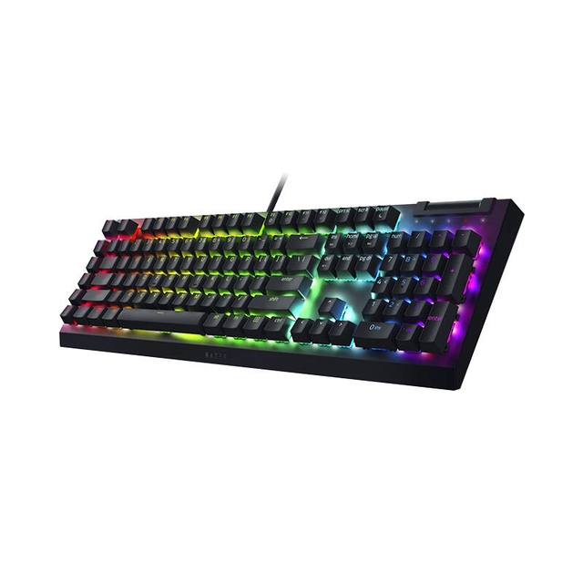 Razer Gaming Keyboard BlackWidow V4 X RGB 110Key Green Switch RZ03-04700800-R3R1 Black