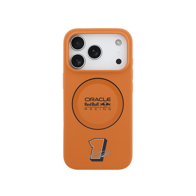 Redbull Hc Magsafe Silicone Black Ring Iphone 17 Pro RBHMP17L24SIILOV Orange