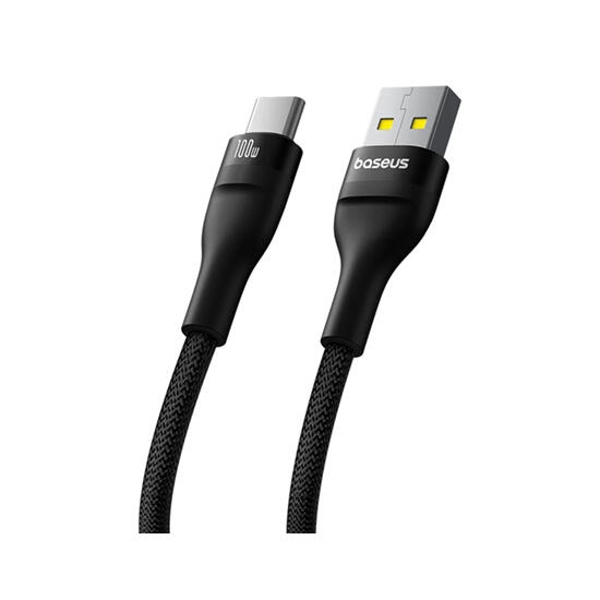 Baseus Flash 2 Charging Cable USB to USB-C 100W 1m P10311804111-00 Black
