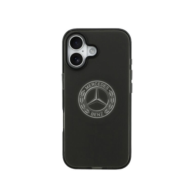 Mercedes-Benz Hc Magsafe Pc/Tpu Frosted W/ Vintage Logo Iphone 17 MEHMP17S25HTVILK Black