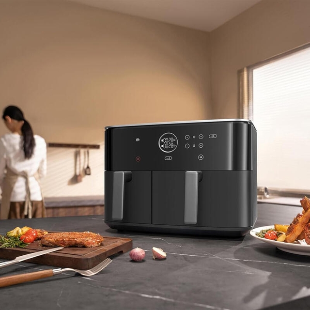 Xiaomi Dual Zone Air Fryer 10L Black