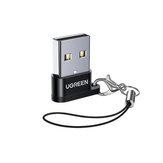 Ugreen USB A Male To USB-C Female Adapter 50568 Black