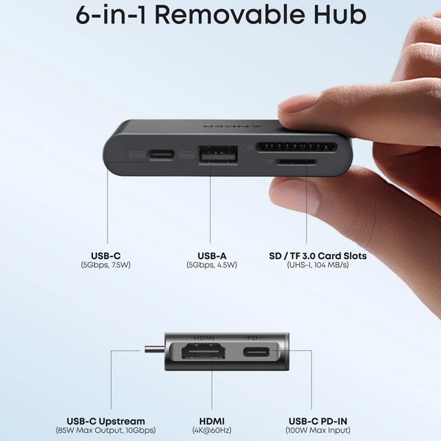 Anker Nano Docking Station 13in1 A83C3311 Black