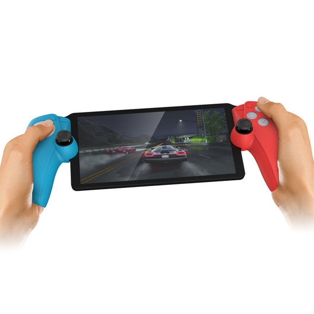 DOBE PS5 Handheld Silicone Protective Case TP5-3555 Red/Blue