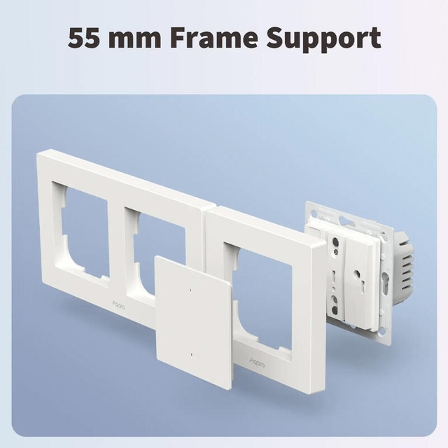 Aqara Light Switch H2 EU 2 Buttons 1 Channel White