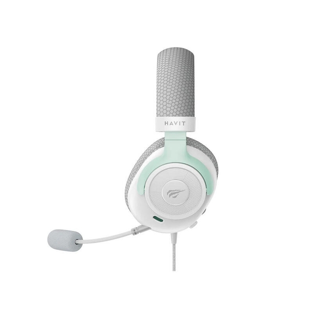 Havit H2230E Gaming Headset White/Cyan