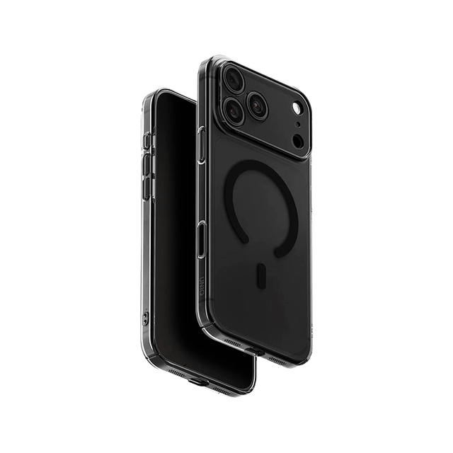 Uniq Hybrid Magclick Charging Airsuit Apple iPhone 18 Pro Max Glossy Smoke