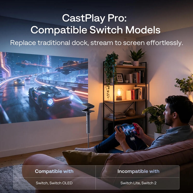 Aurzen CastPlay Pro Wireless Black