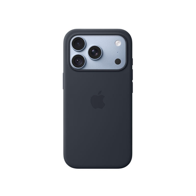 Apple iPhone 18 Pro Silicone Case with MagSafe MK8X4ZM/A Navy Blue