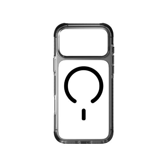 Uniq Hybrid Magclick Charging Combat Apple iPhone 17 Pro Max Carbon Black