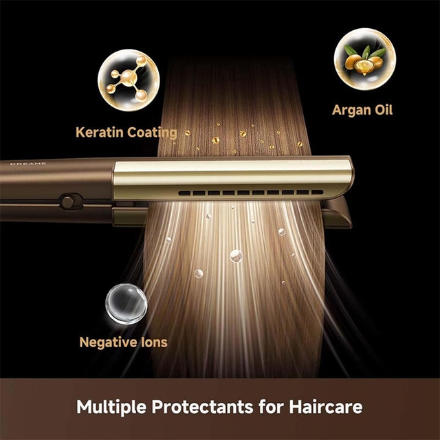 Dreame Aero Straight 2-in-1 Hair Dryer & Straightener Gold