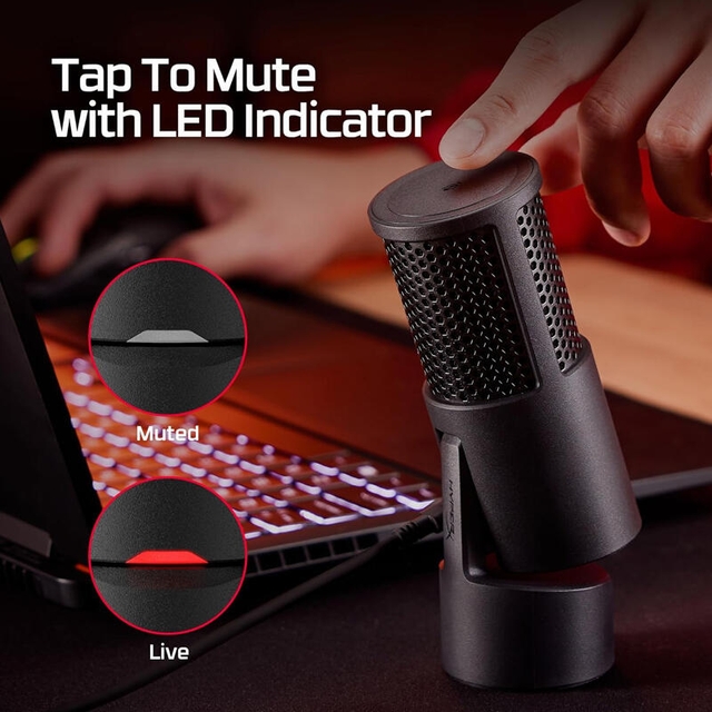 HyperX SoloCast 2 Mic AR0A0AA Black