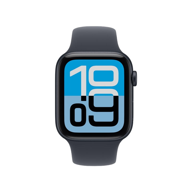 Apple Watch SE 3 GPS 44mm Midnight Aluminium Case With Midnight Sport Band MEHQ4 M/L