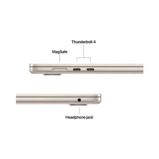 Apple Macbook Air 13 inch 2026 Z1L3001M9 M5 Chip 10c CPU 8c GPU 16GB/512GB SSD Starlight