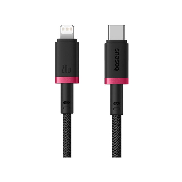Baseus Dura Series Fast Charging Cable Type-C to Lightning 20W 1m P10377800U01-01 Red/Black