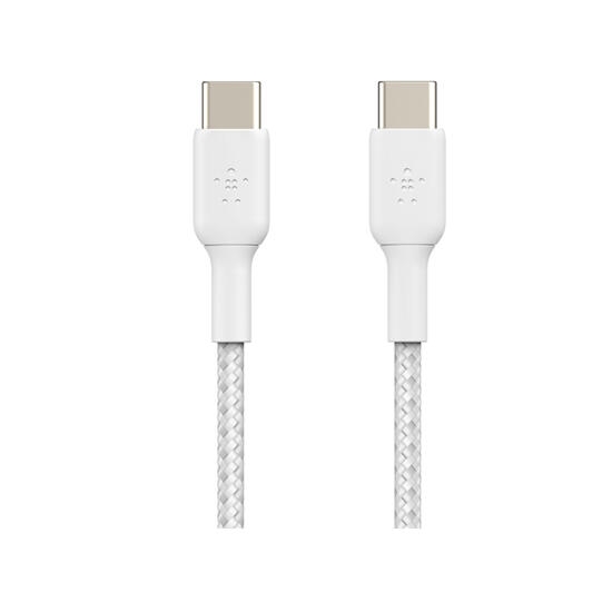 Belkin Braided C-C 2.0 1M CAB004BT1MWH White