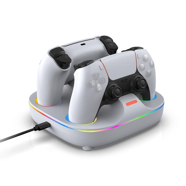 DOBE PS5 Dual Charging Dock TP5-35115 White