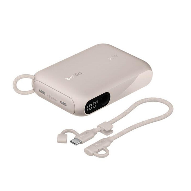 Belkin Power Bank 10000mAh With Display BPB027HQSD Sand