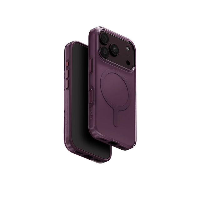 Uniq Hybrid Magclick Charging Clario Apple iPhone 18 Pro Fig Purple