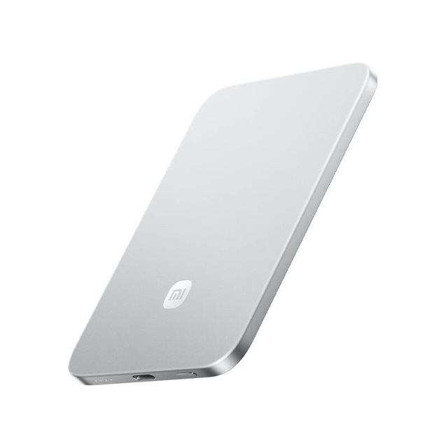 Xiaomi UltraThin Magnetic Power Bank 5000mAh 15W Gracier Silver