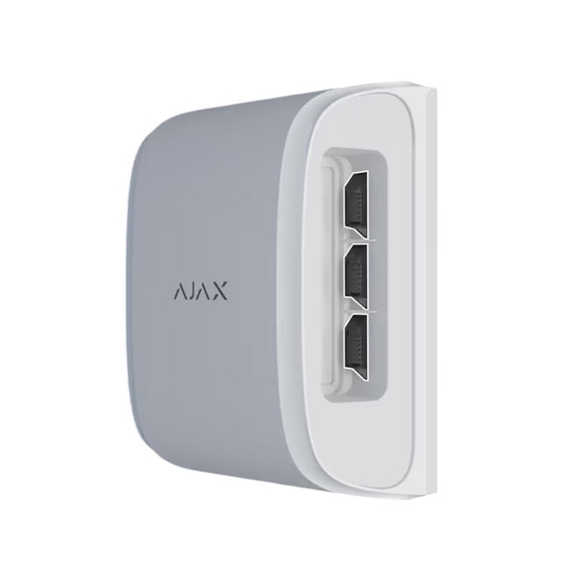 Ajax DualCurtain Outdoor Jeweller White