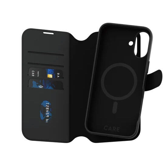 CARE by PanzerGlass Feature Case Tango Two-in-One Wallet MagSafe iPhone 16 Plus 1331