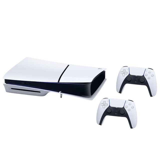 Sony PlayStation PS5 Slim 1TB With 2 Controllers EA Sports FC 26 Bundle White