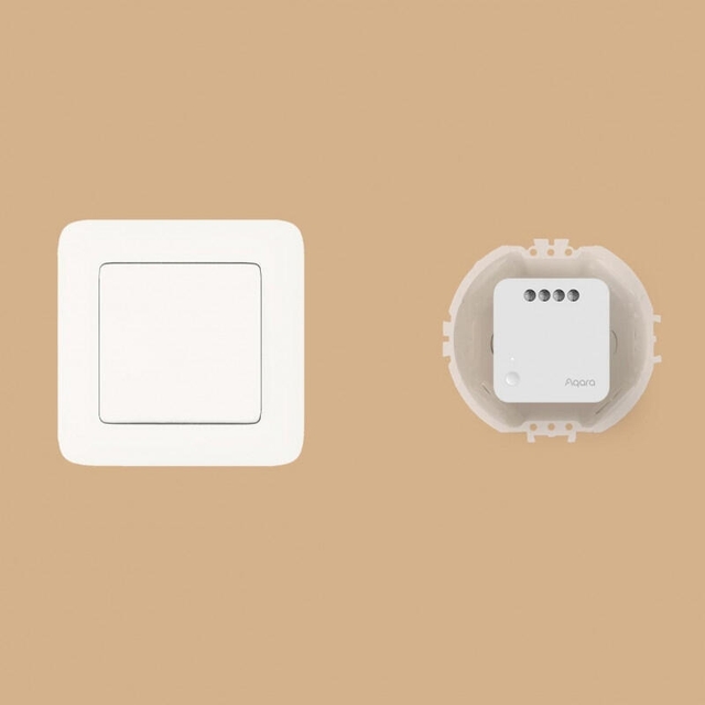 Aqara Single Switch Module T1 No Neutral White