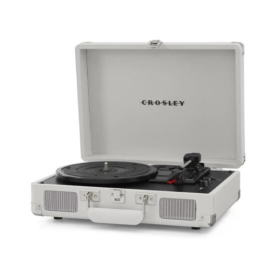 Crosley Cruiser Deluxe Turntable White Sand