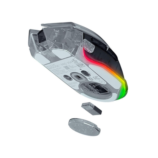Razer Gaming Mouse Basilisk V3 Pro 35K WL Ed RZ01-05240400-R3G1 Phantom White