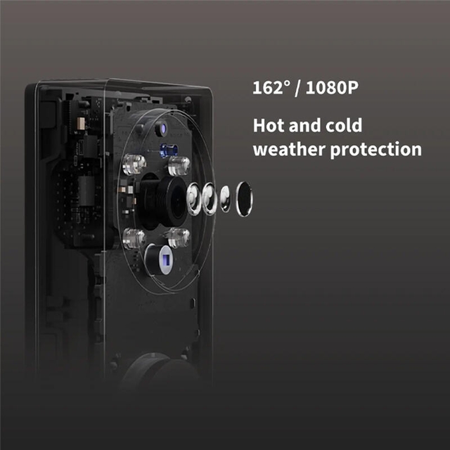 Aqara Smart Video Doorbell G4 Black