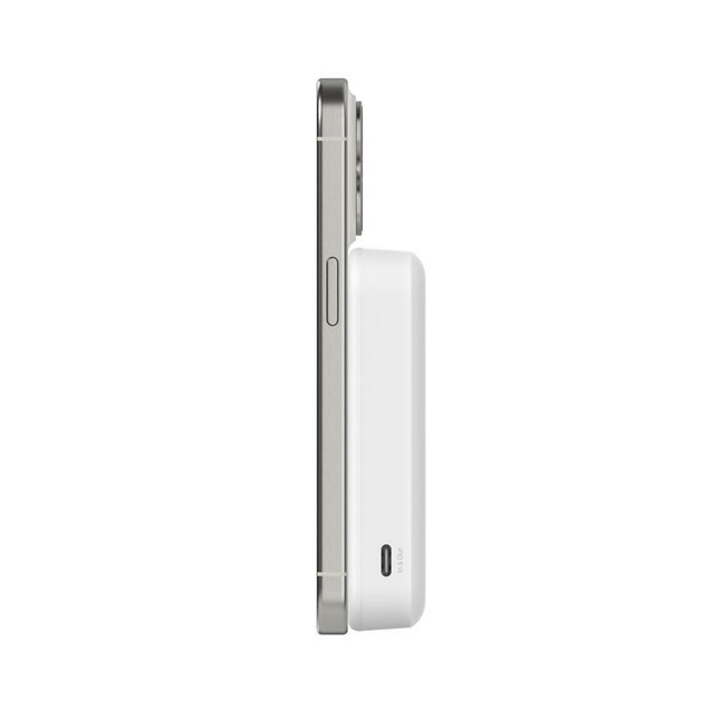 Belkin Magnetic Wireless Power Bank Qi2 15W 10000mAh With Stand BPD008BTWH White