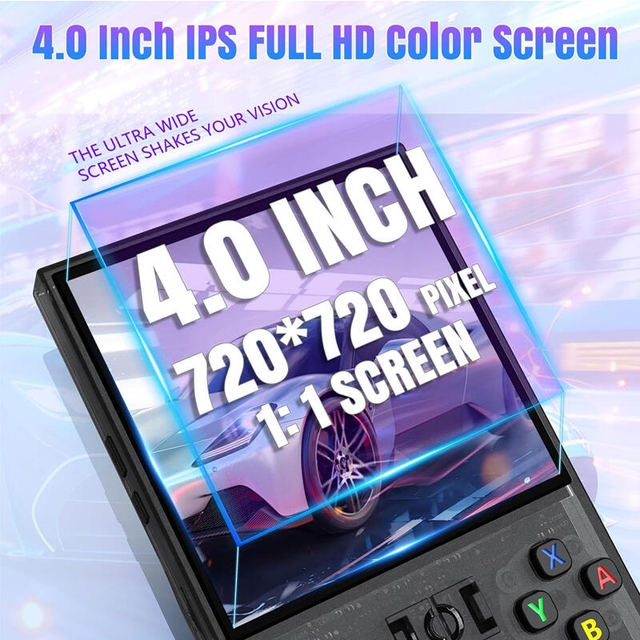 R36Max Handheld Portable Game Station 128GB Black