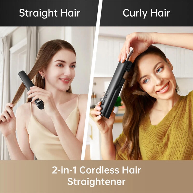 Dreame Cordless Hair Straightener Black
