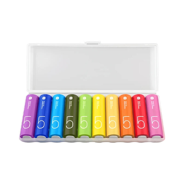 Xiaomi AA Rainbow Batteries 10 Count