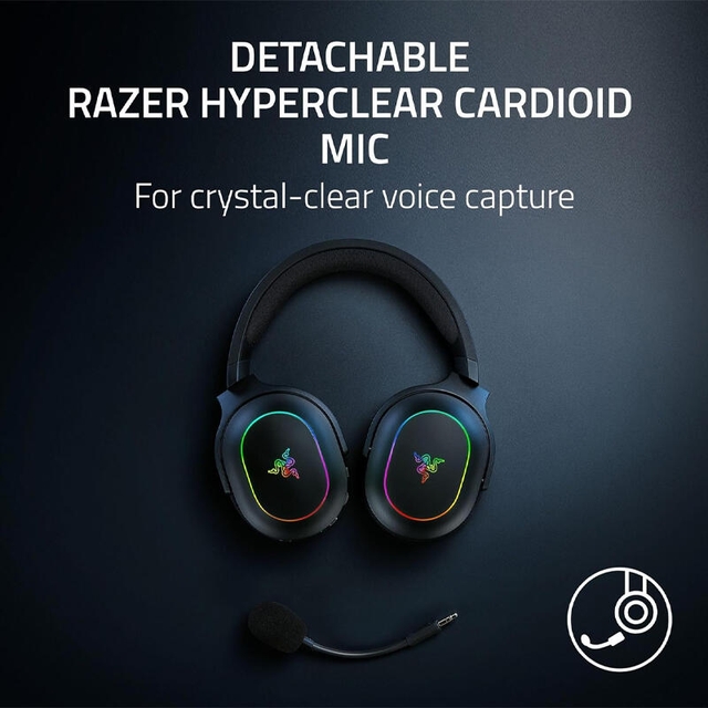 Razer Gaming Headset Barracuda X Chroma BT RZ04-05220100-R3M1 Black